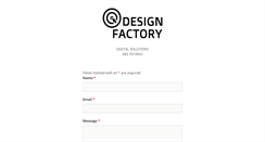 Desktop Screenshot of designfactory.co.za