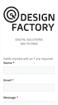 Mobile Screenshot of designfactory.co.za