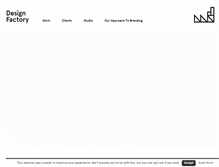 Tablet Screenshot of designfactory.ie